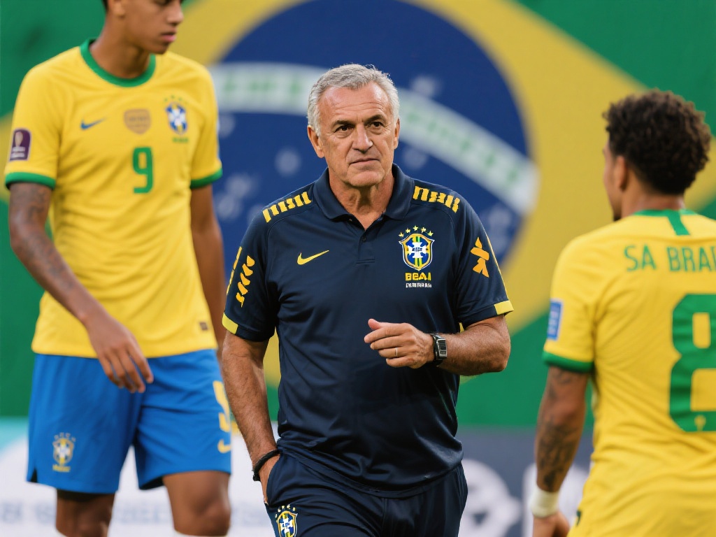 安切洛蒂执教巴西队后的本土首秀来袭 如今,在巴西队,他面对的将是由年轻球员与